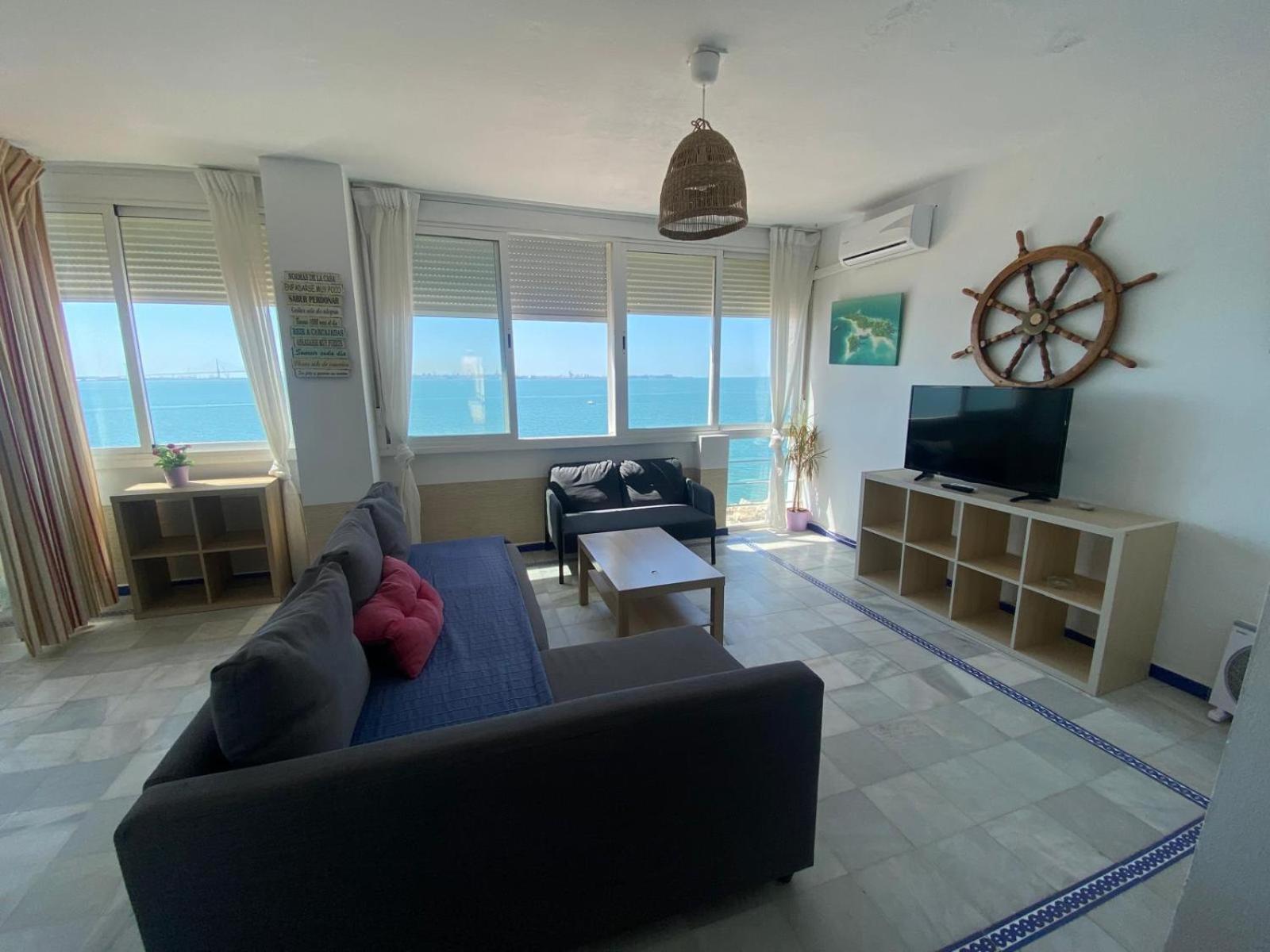 Apartamento Mar Puerto Sherry Эль-Пуэрто-де-Санта-Мария Экстерьер фото